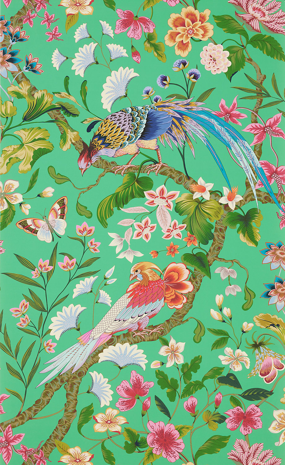 Botany Bay Wallcovering in Jade