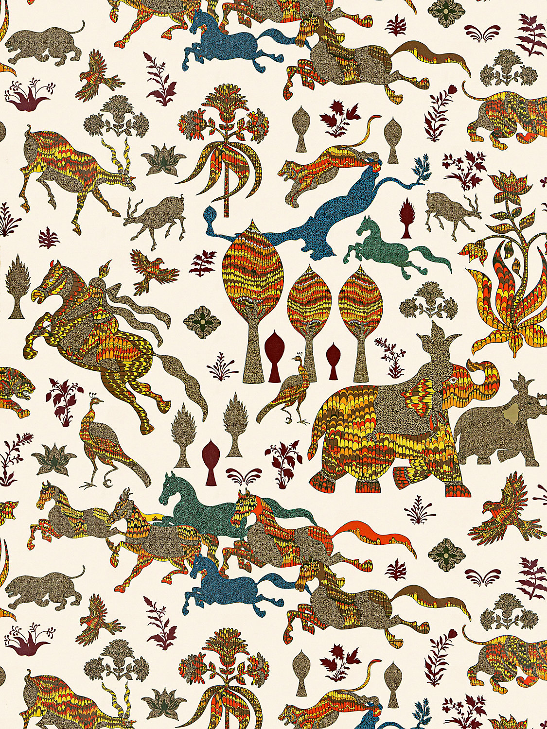 Legends Wallcovering in Autumn