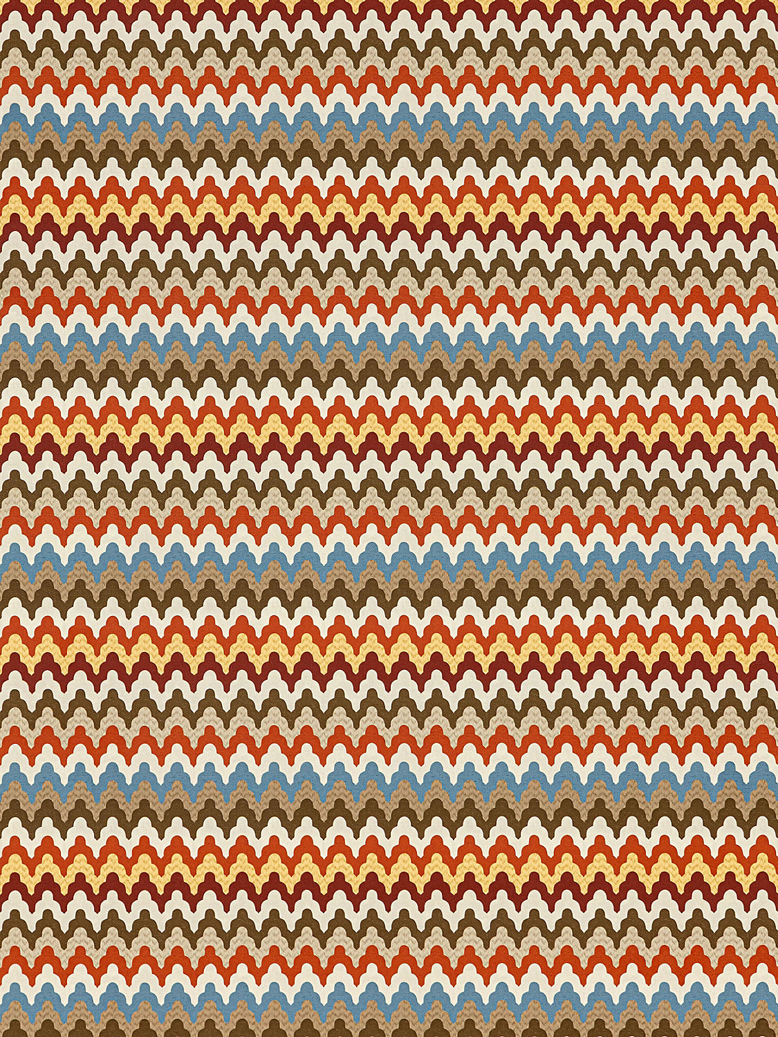Rainbow Mountain Wallcovering in Autumn