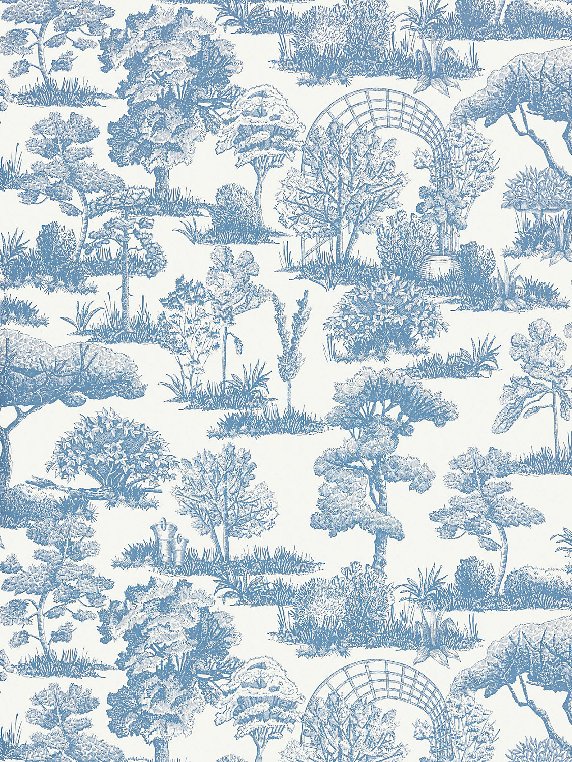 Garden Toile in Sky