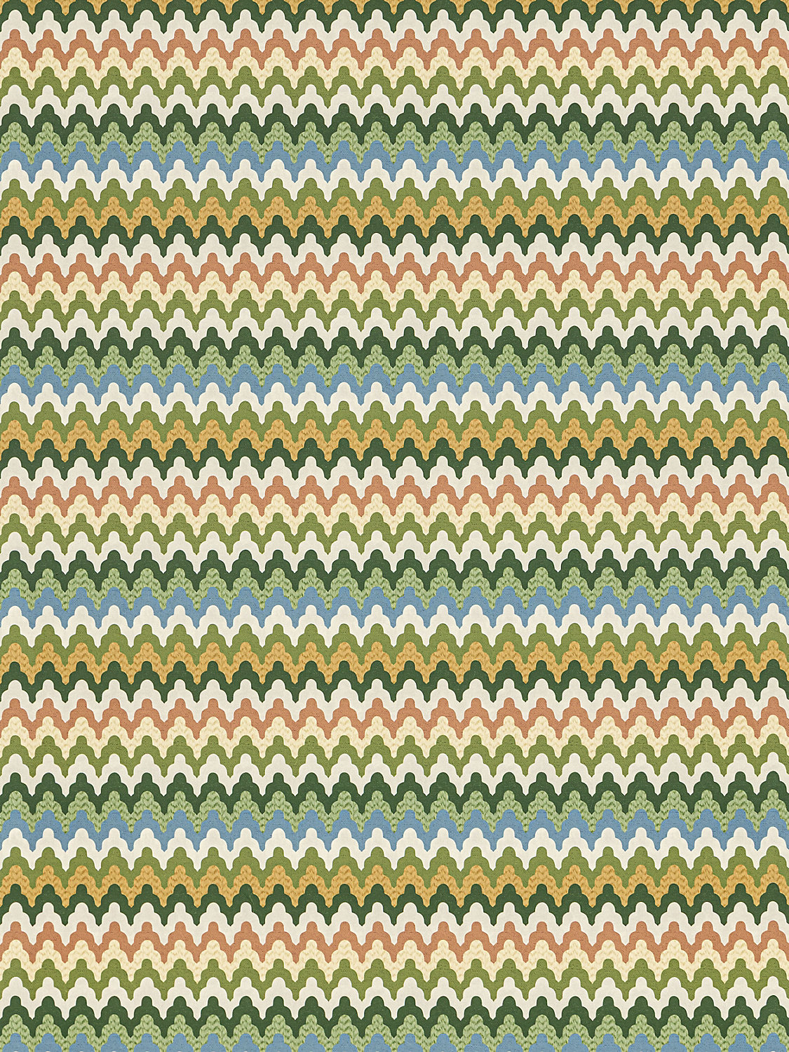 Rainbow Mountain Wallcovering in Forest Clay