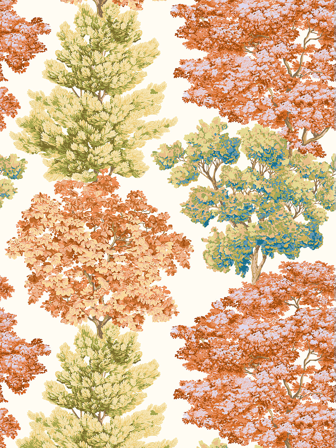 Central Park Wallcovering in Autumn