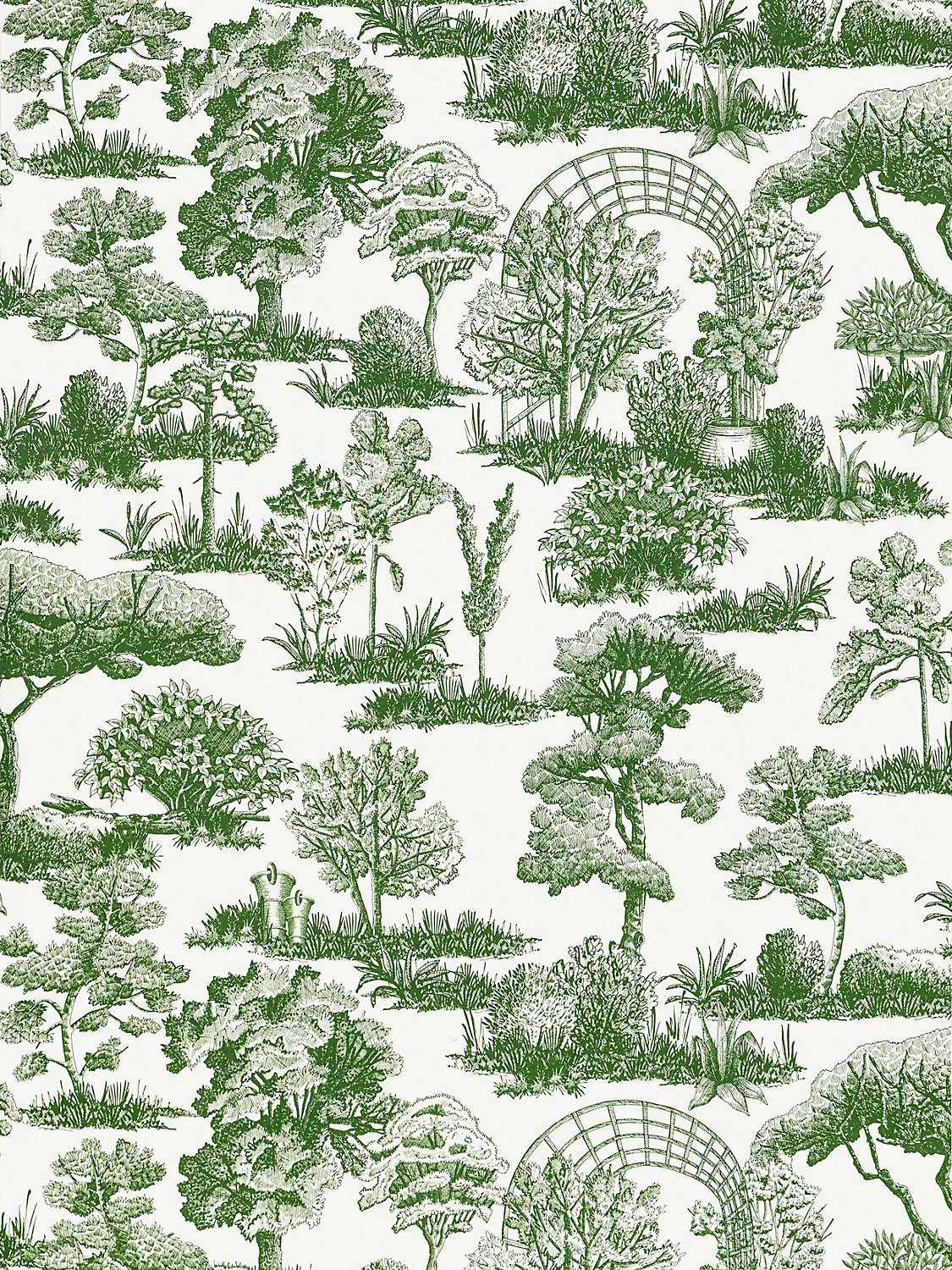 Garden Toile in Forest