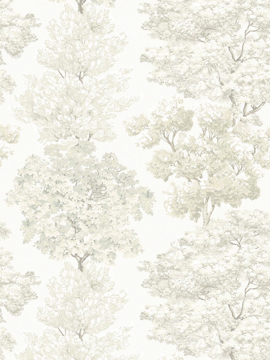 Central Park Wallcovering in Ivory