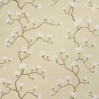Magnolia Tree in Soft Gold