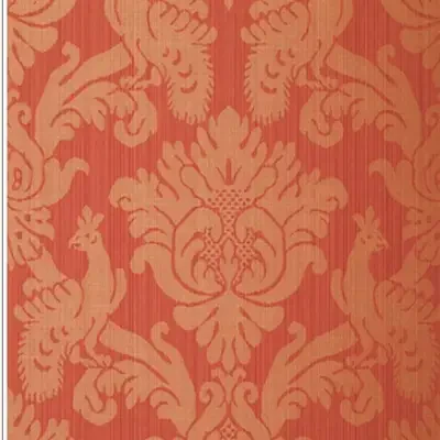 Valette Strie Damask in Garnet