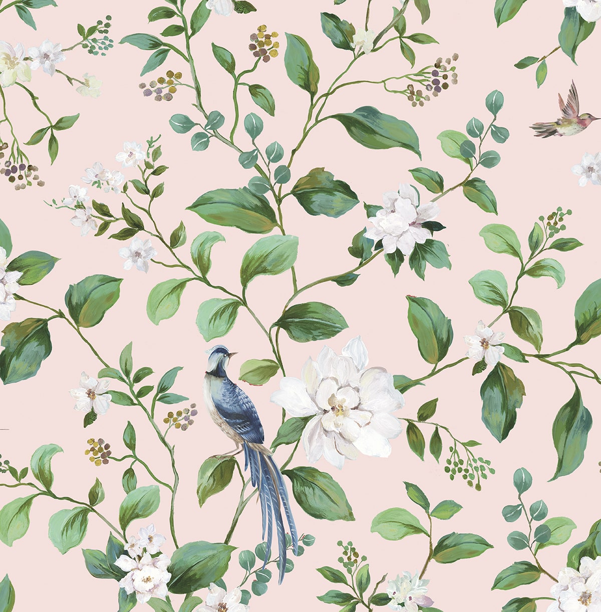 Chinoiserie Bird Vine