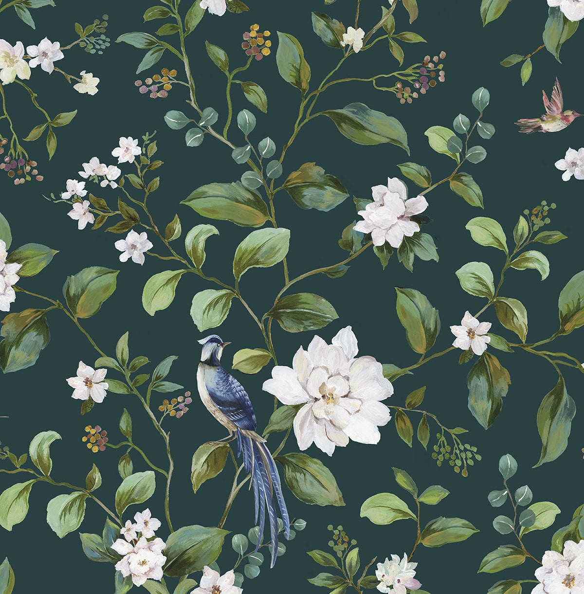 Chinoiserie Bird Vine