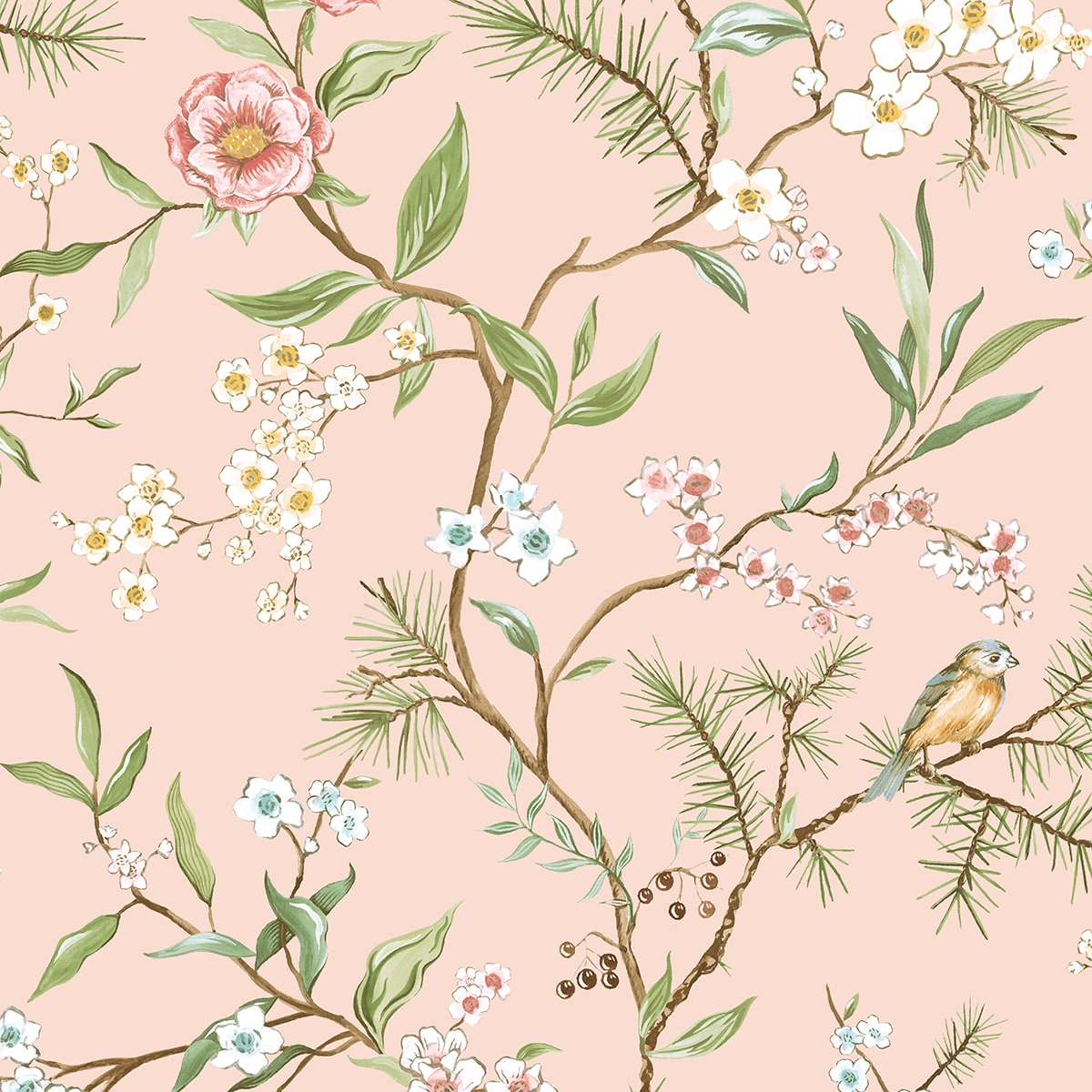 Woodland Chinoiserie Trail