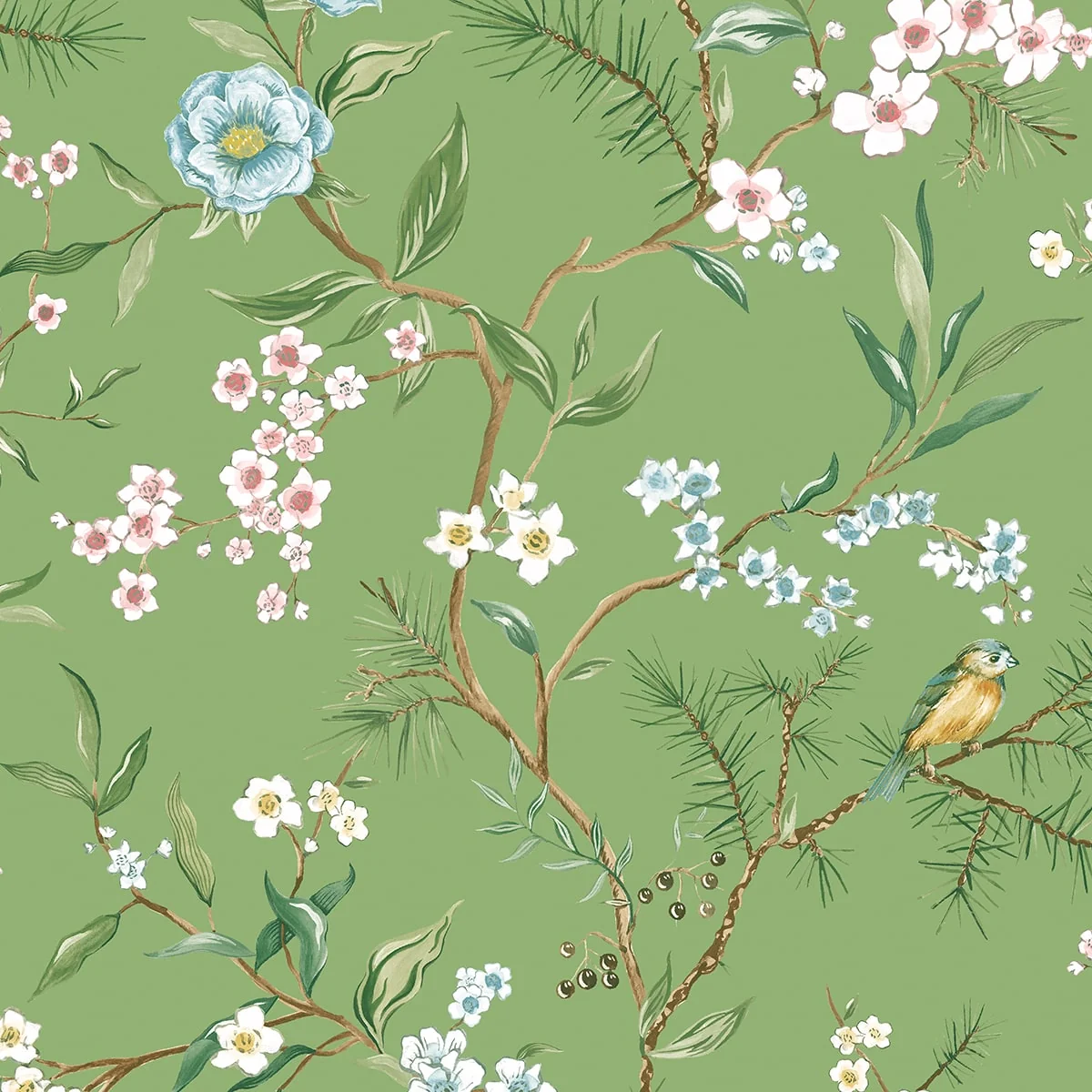 Woodland Chinoiserie Trail