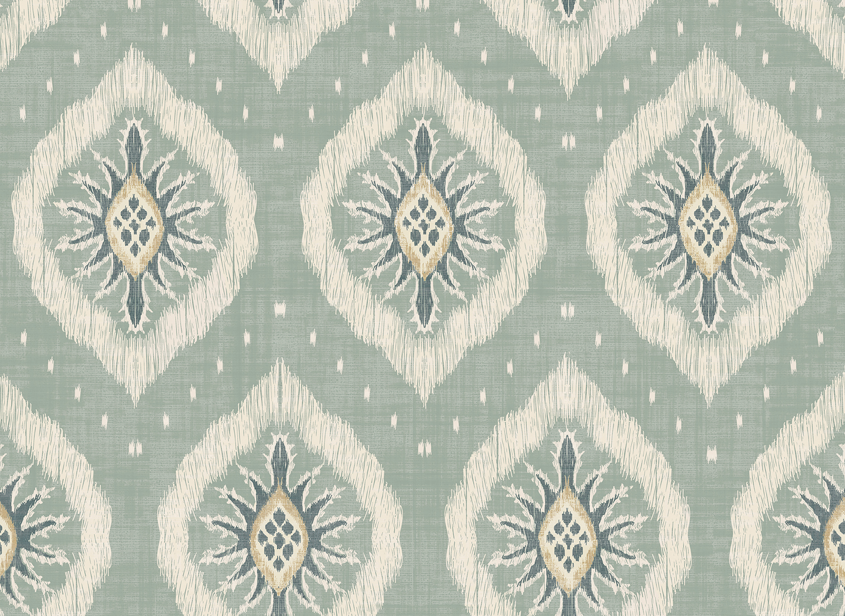 Odina Ikat — Seafoam