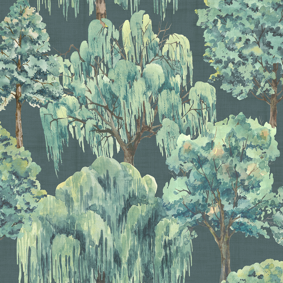 Whispering Willow — Navy