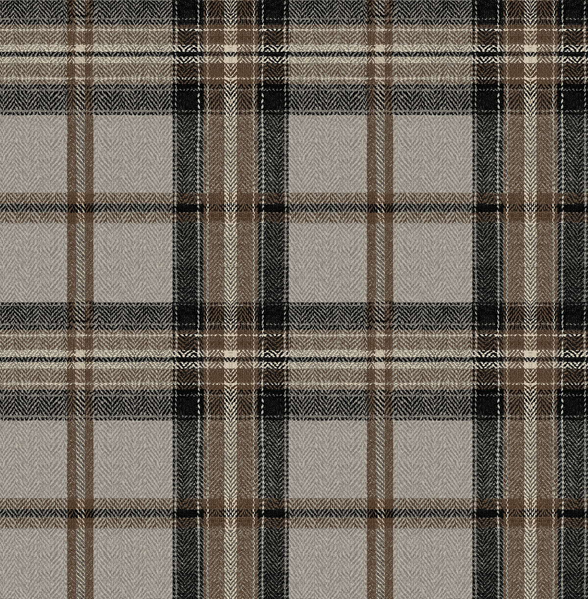 Herringbone Plaid