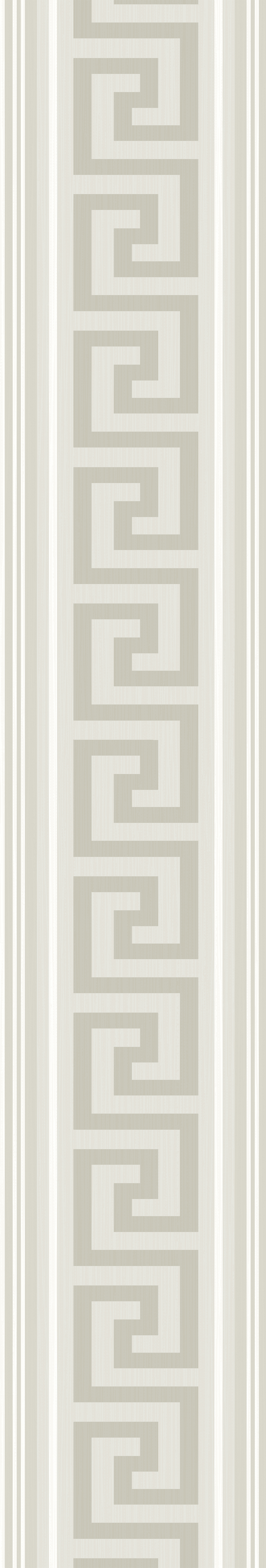 Lyre Greek Key Border