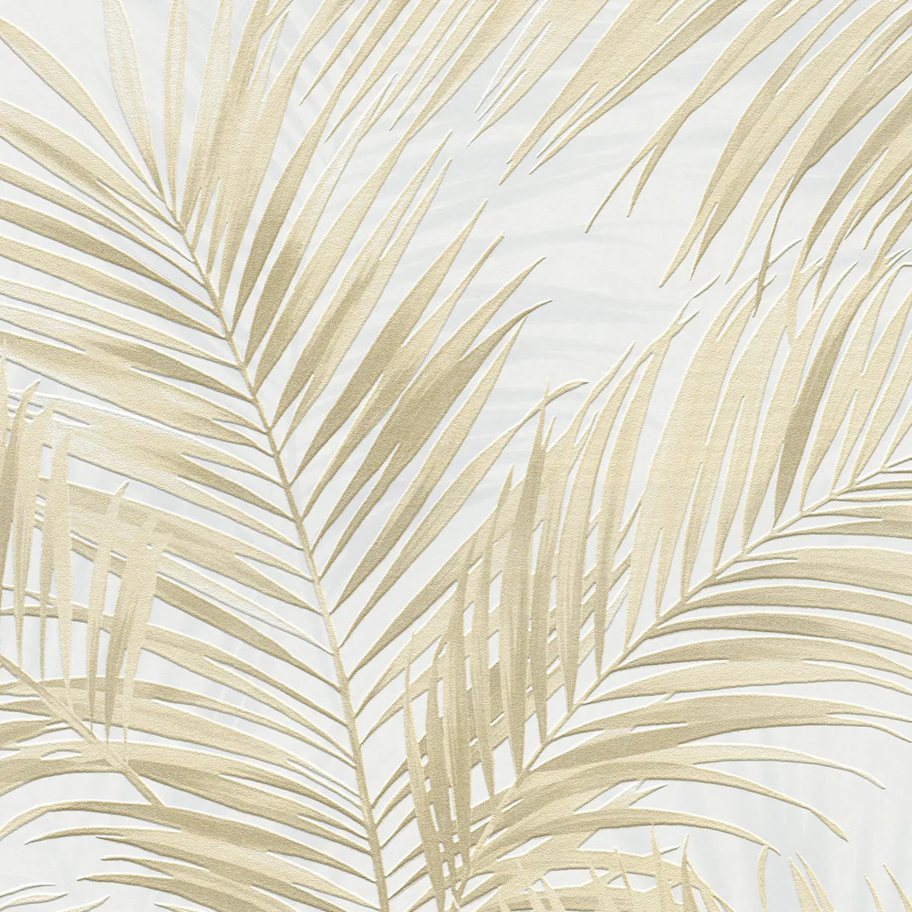 Calvado Palm Beige Wallpaper