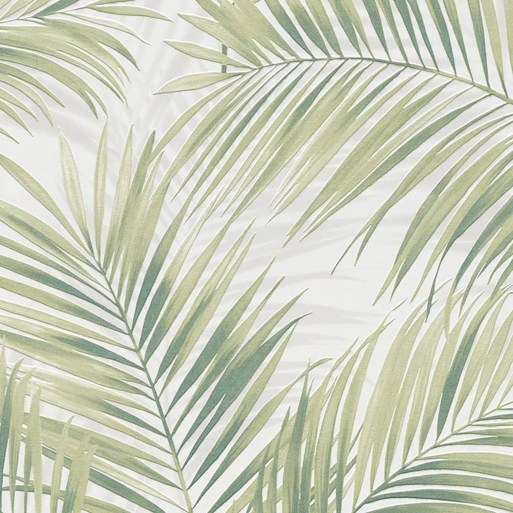 Calvado Palm Green Wallpaper