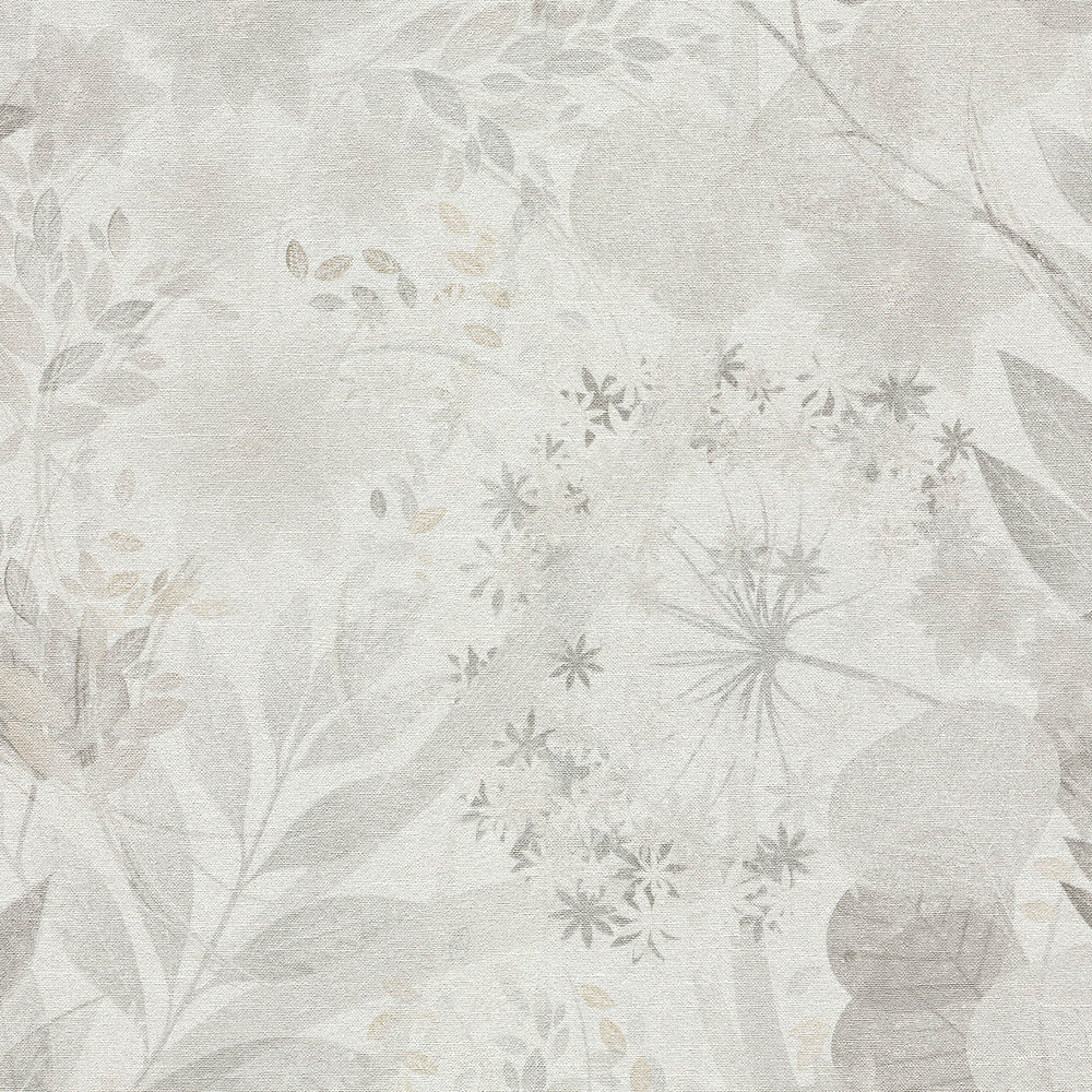 Secret Grove Gray Wallpaper