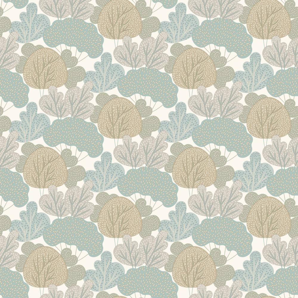 Little Woods Natural Wallpaper