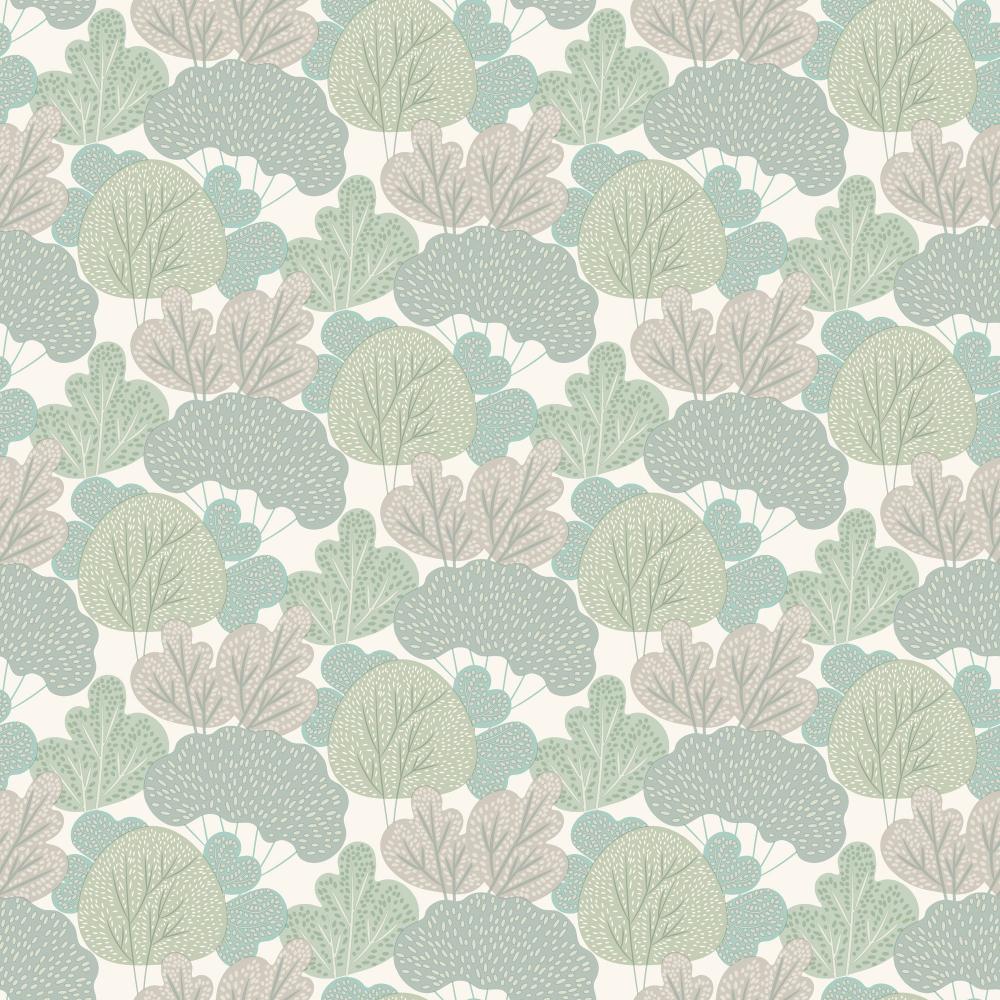 Little Woods Green Wallpaper