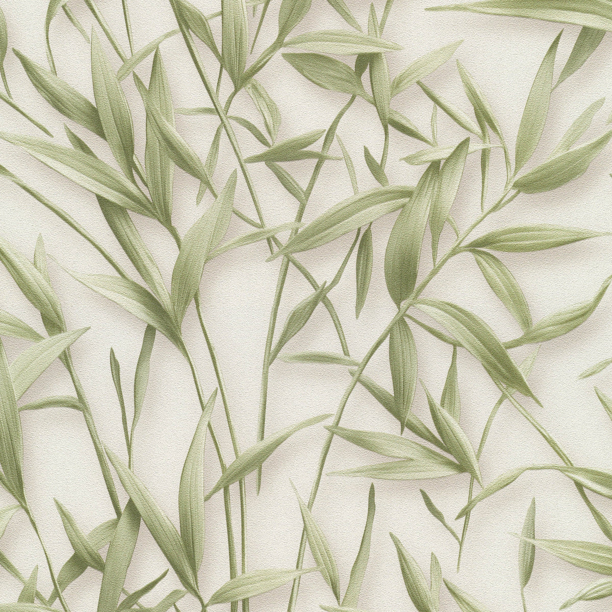 Sylvan Bamboo Fronds Green Wallpaper