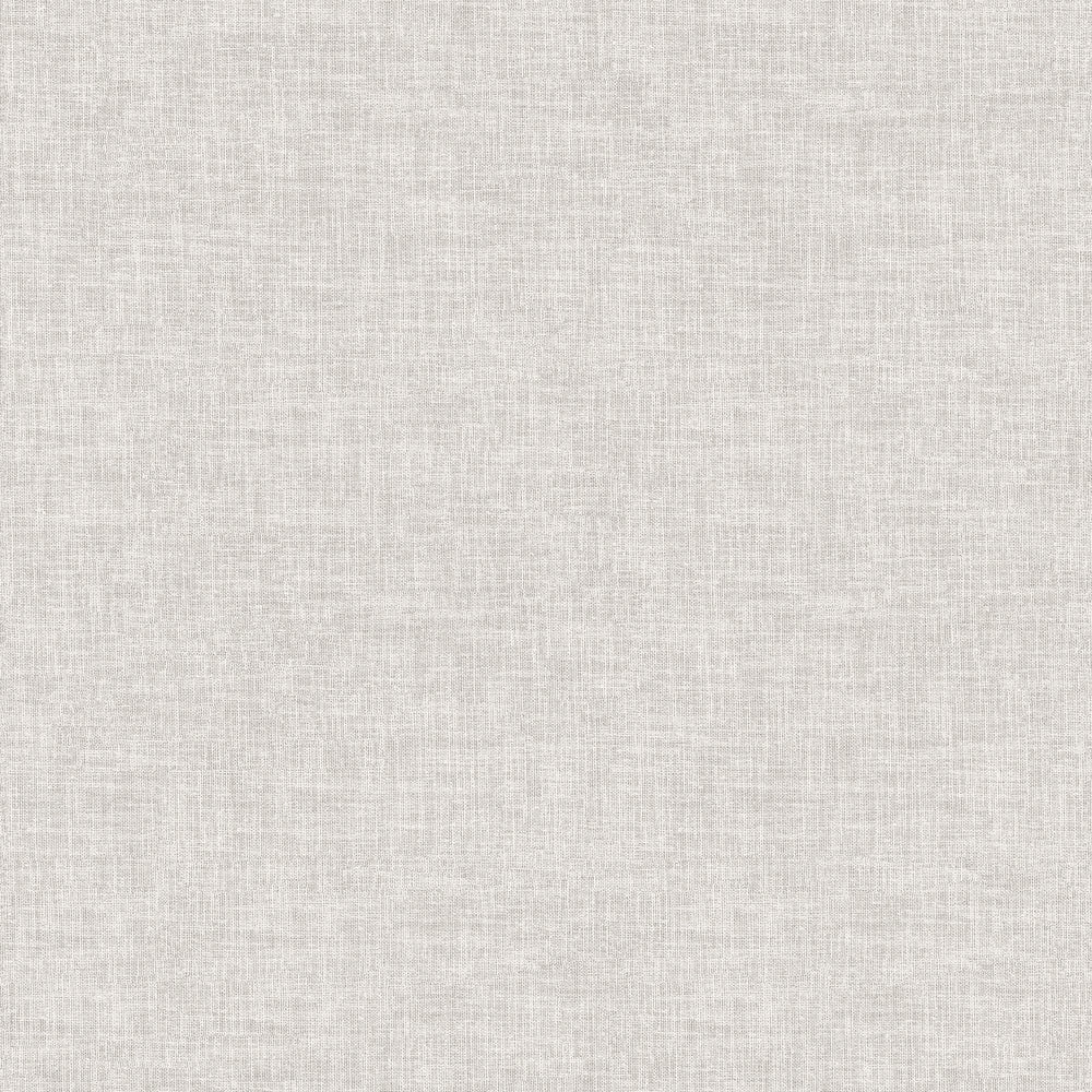 Antibes Linen Weave Texture Light Grey Wallpaper