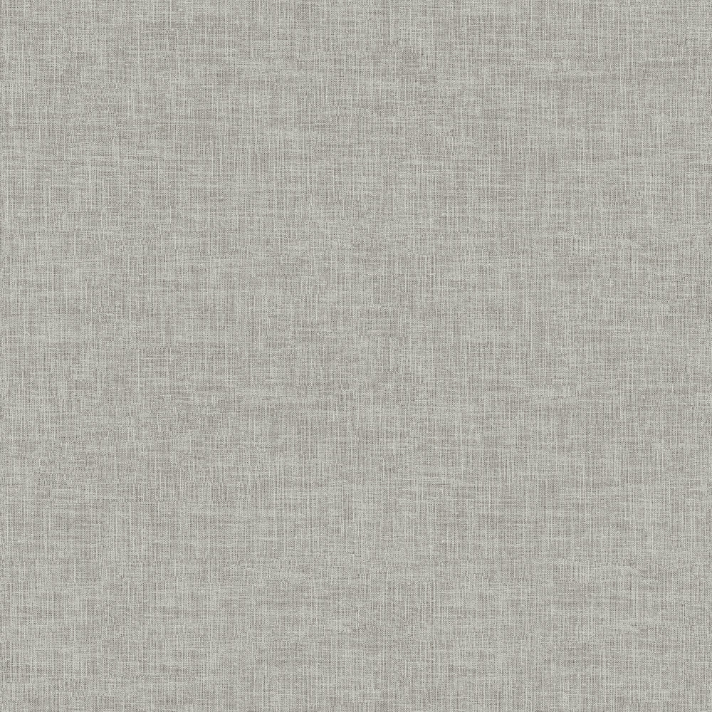 Antibes Linen Weave Texture Grey Wallpaper