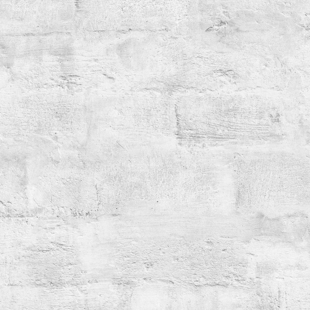 Painted Loft Bricks White Wallpaper