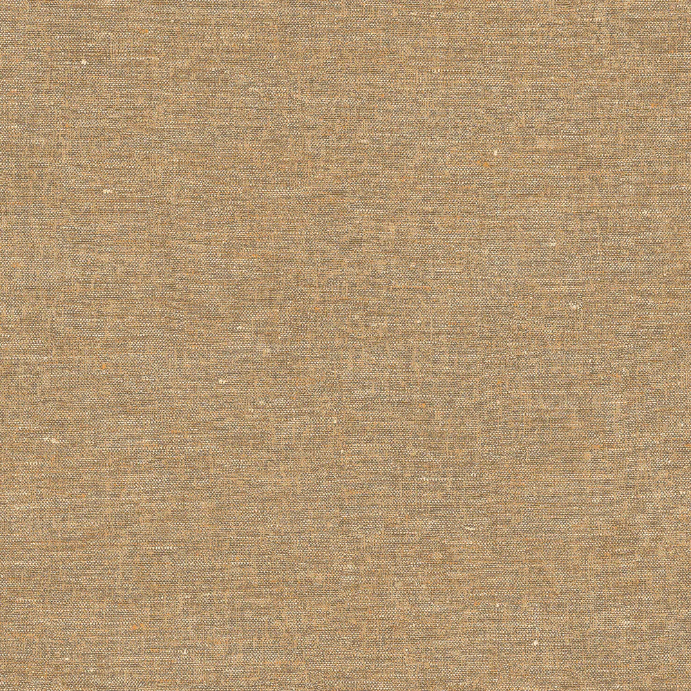 Faux Hemp Texture Ochre Wallpaper