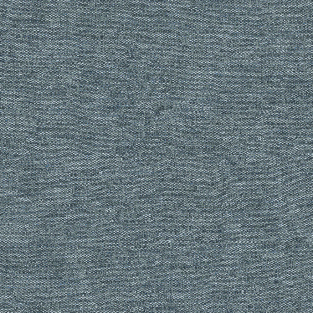 Faux Hemp Texture Blue Fusion Wallpaper