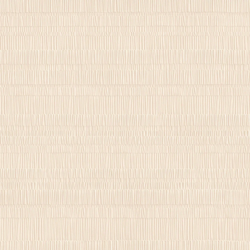 Pleated Origami Texture Beige Wallpaper