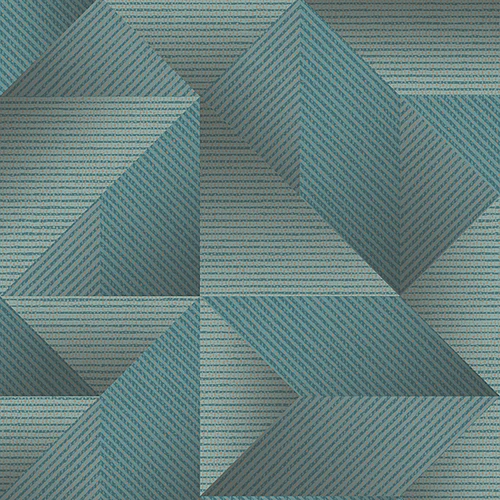 Prism Threads Teal Wallpaper