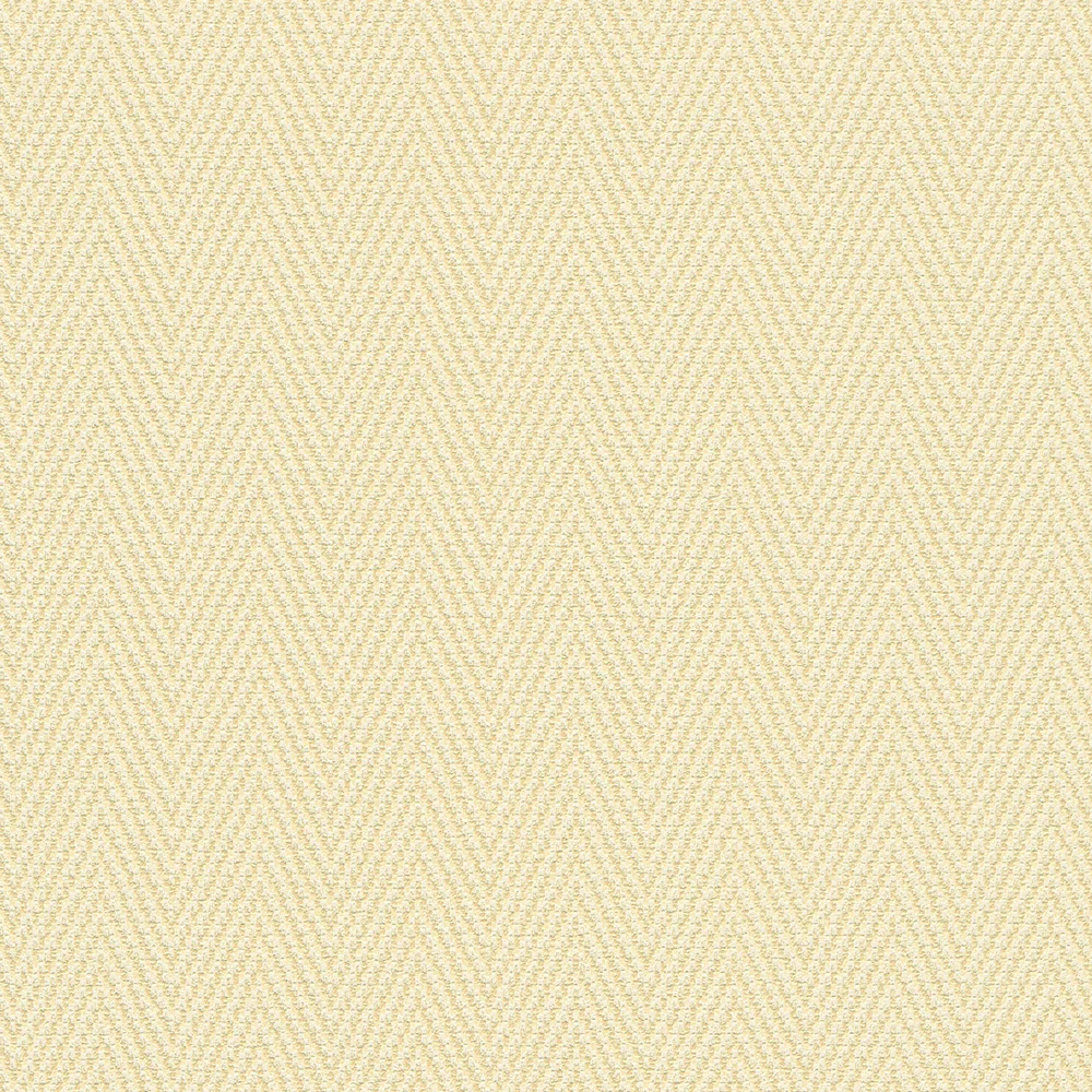 Varella Chevron Stripe Yellow Wallpaper