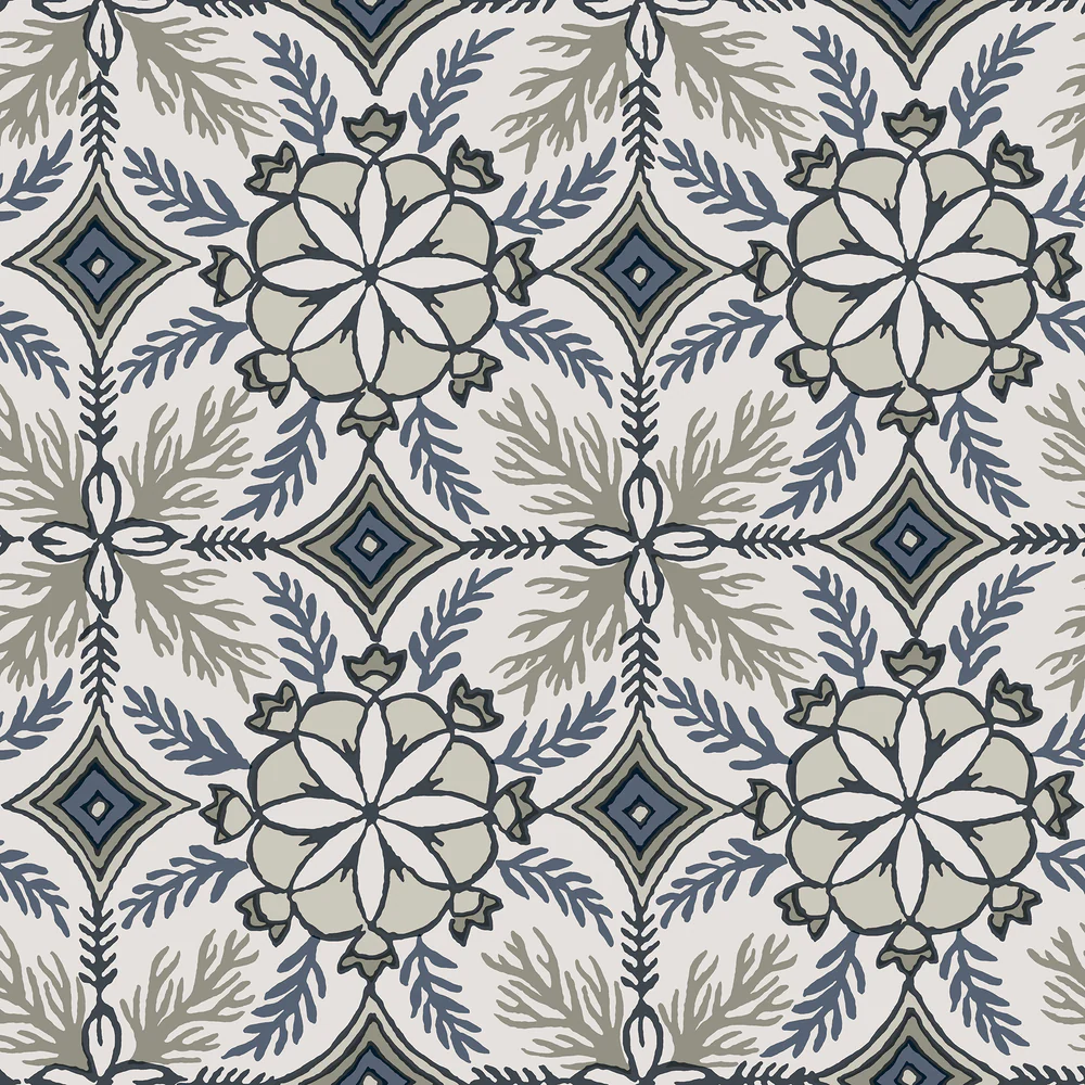 Morocco Blue Wallpaper