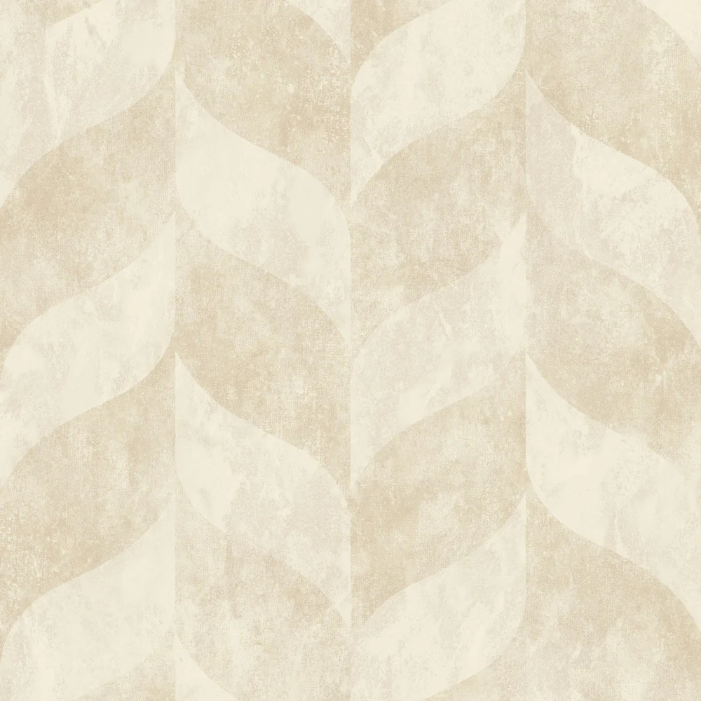 Harlow Geo Beige Wallpaper