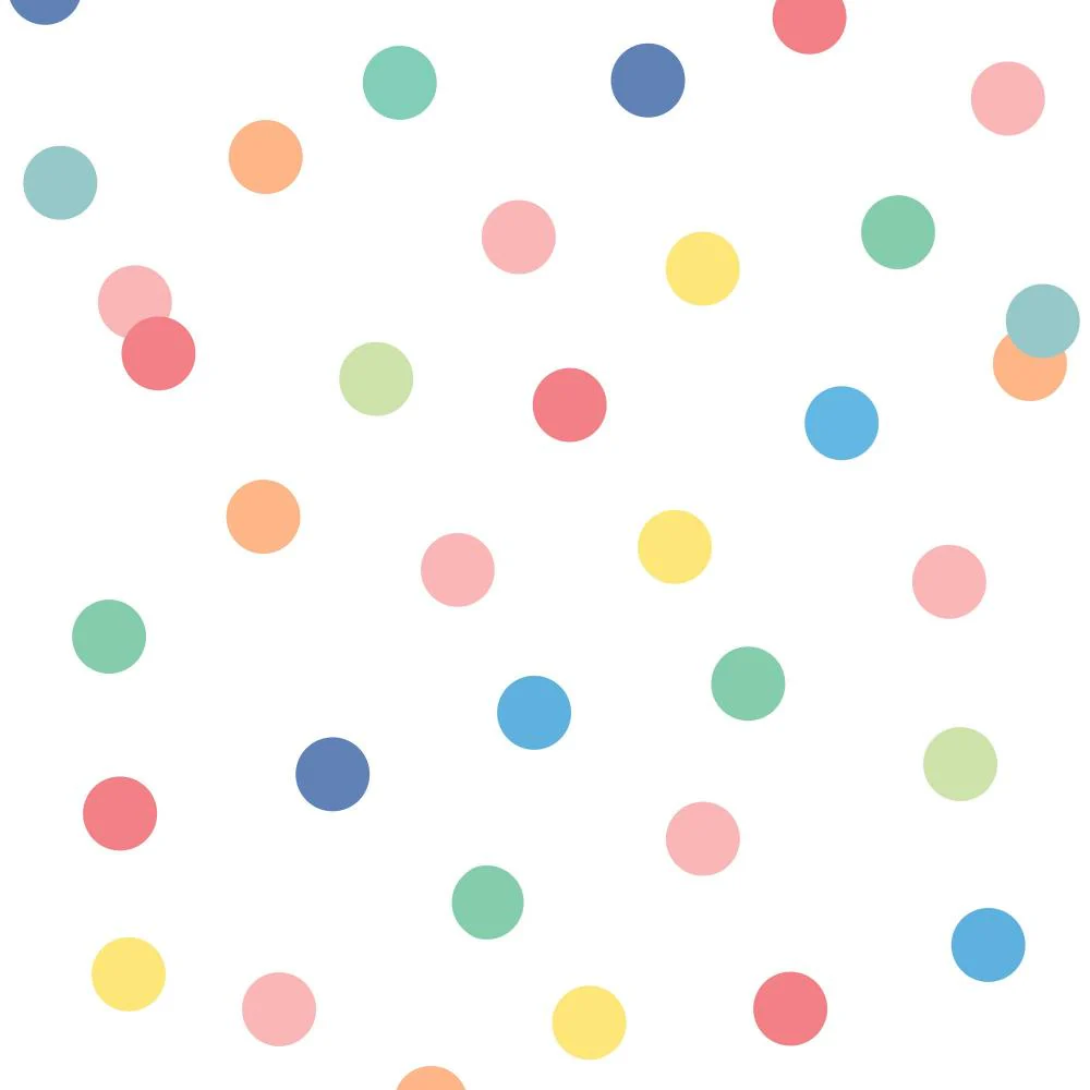 Polka Dot Party Multi Wallpaper