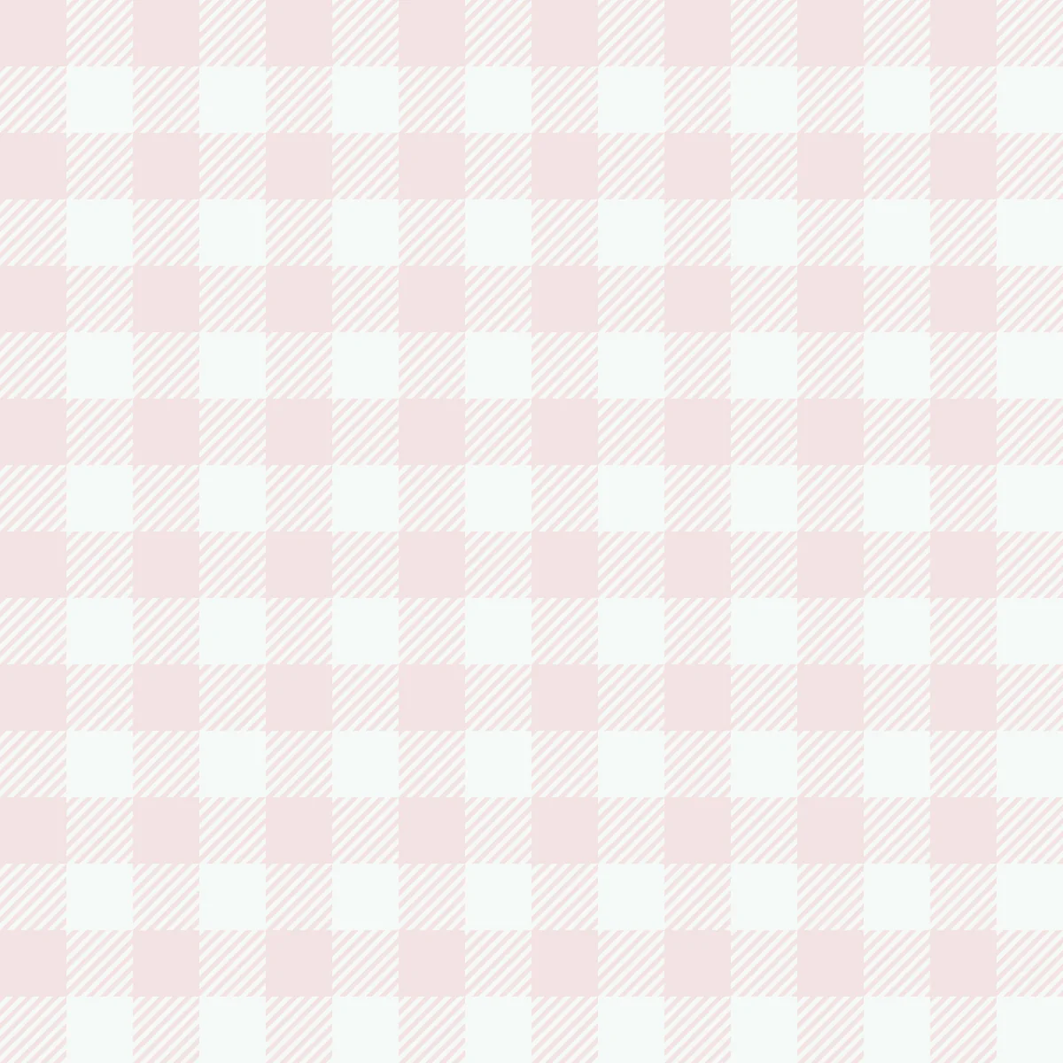 Heritage Gingham Pink Wallpaper