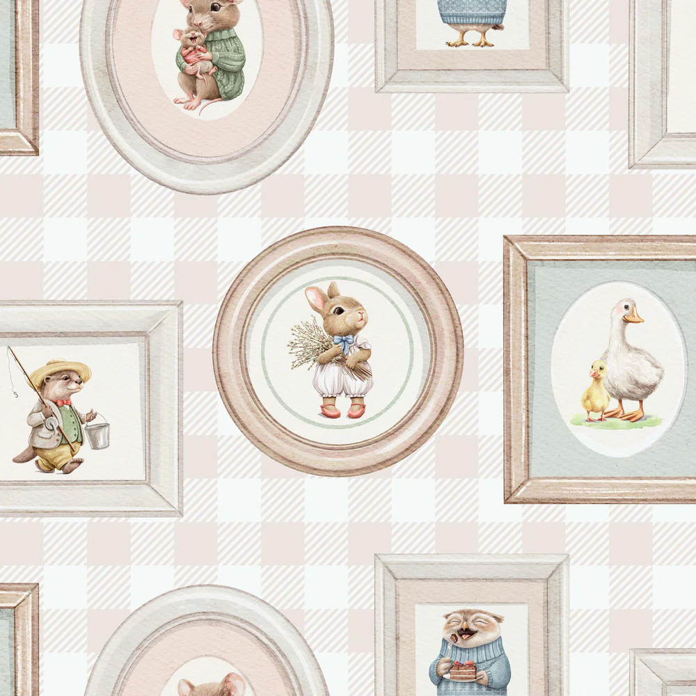 Woodland Gallery Beige Wallpaper