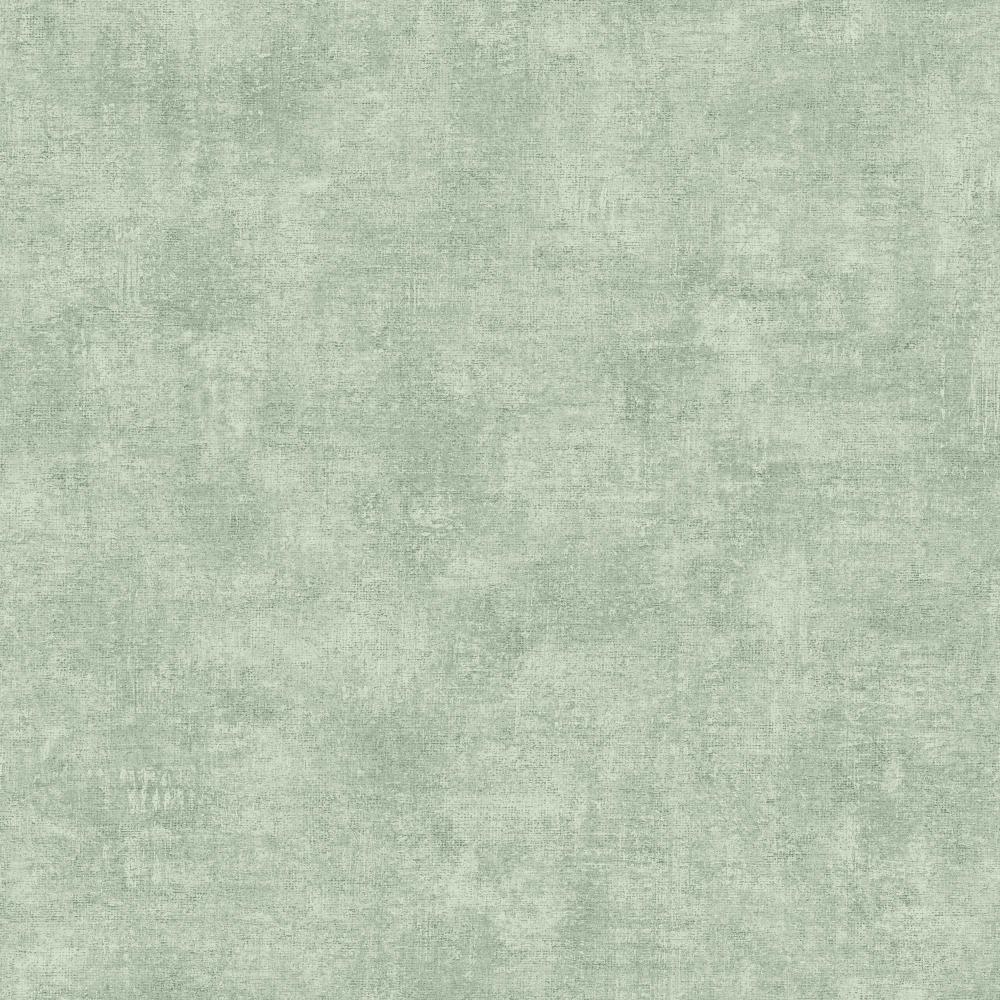 Glitter Infused Linen Texture Green Wallpaper