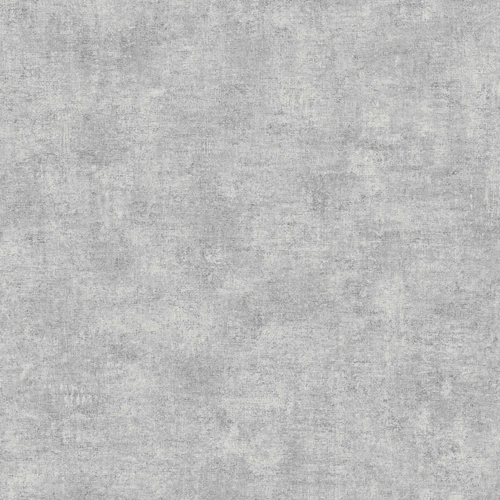 Glitter Infused Linen Texture Grey Wallpaper