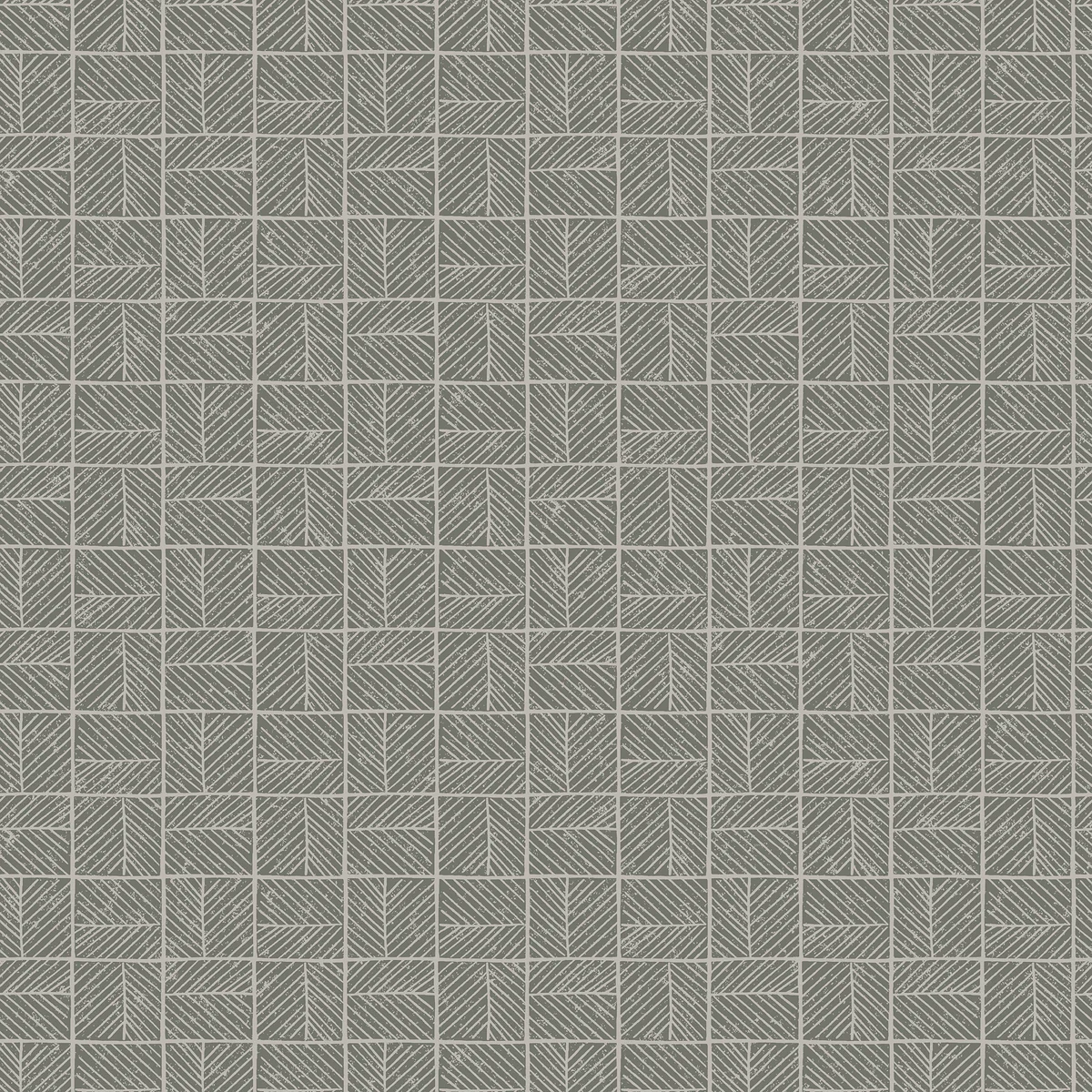 Carimbo Mosaic Grey Wallpaper