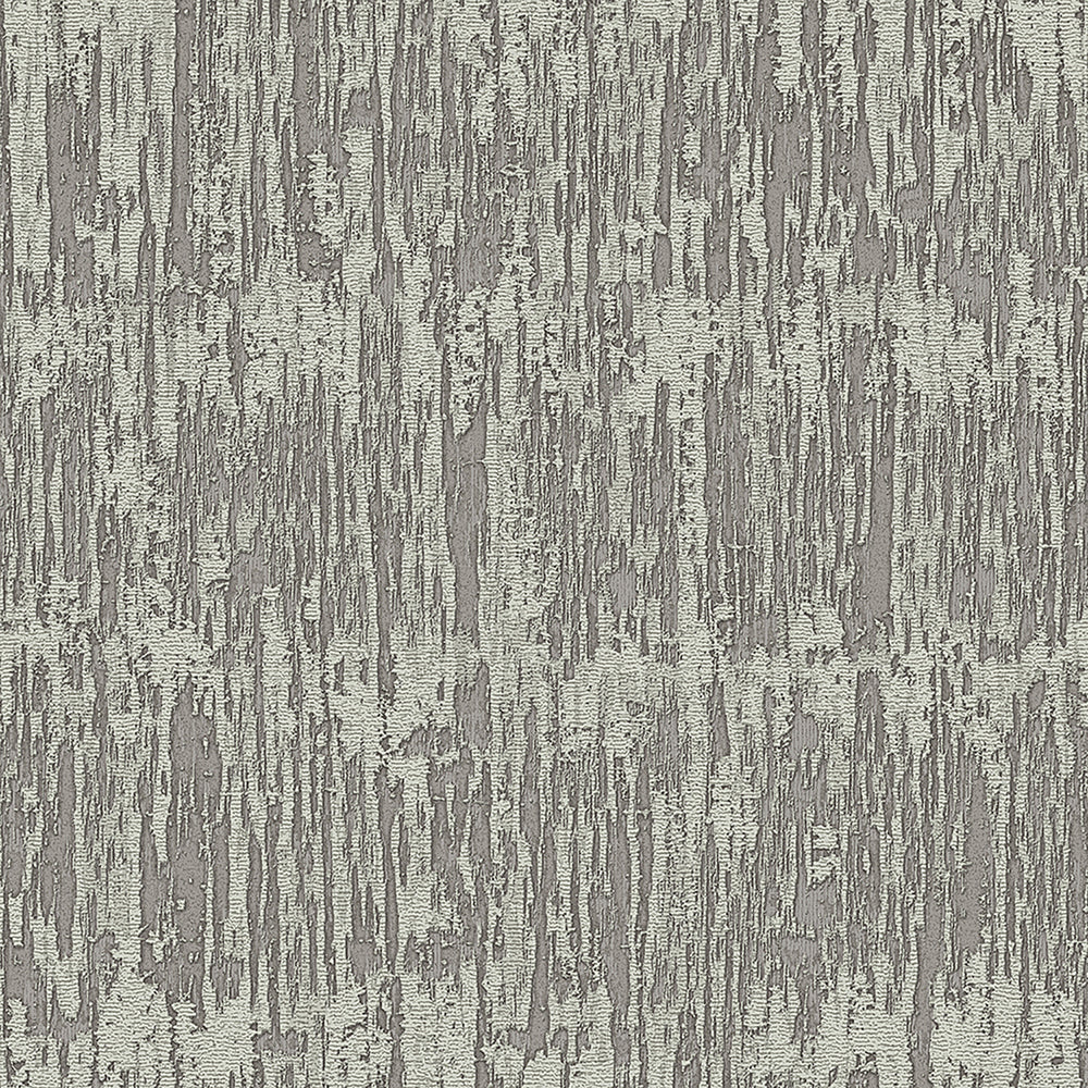 Weathered Slate Silver Wallpaper