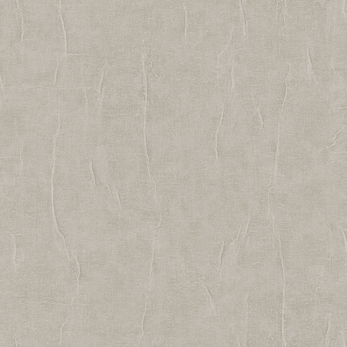 Crushed Linen Texture Taupe Wallpaper