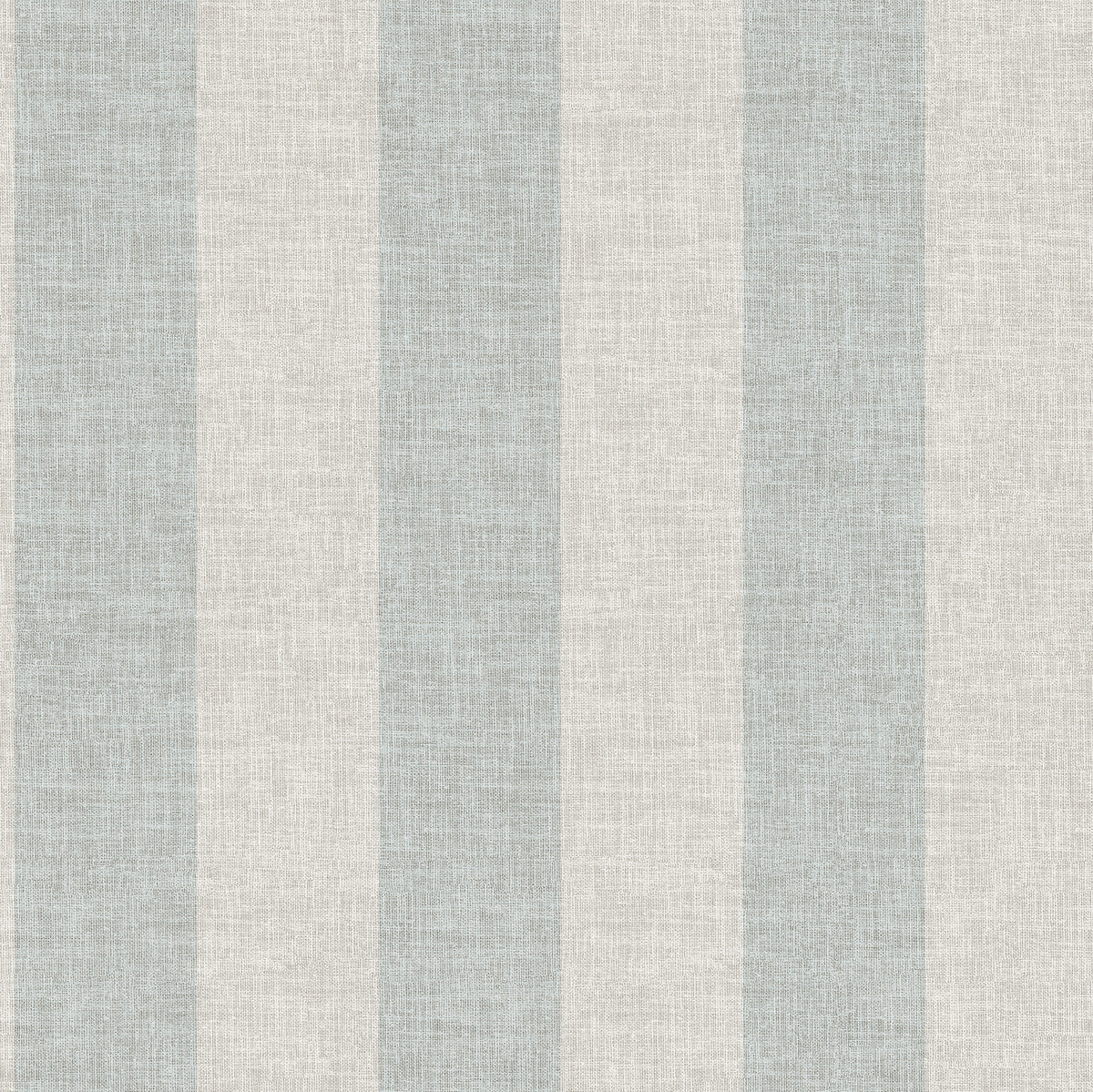 Antibes Linen Stripes Blue Wallpaper