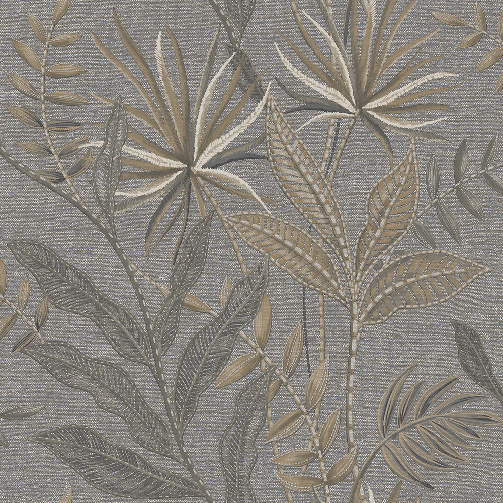 Stitched Savannah Skyrocket Grey Wallpaper