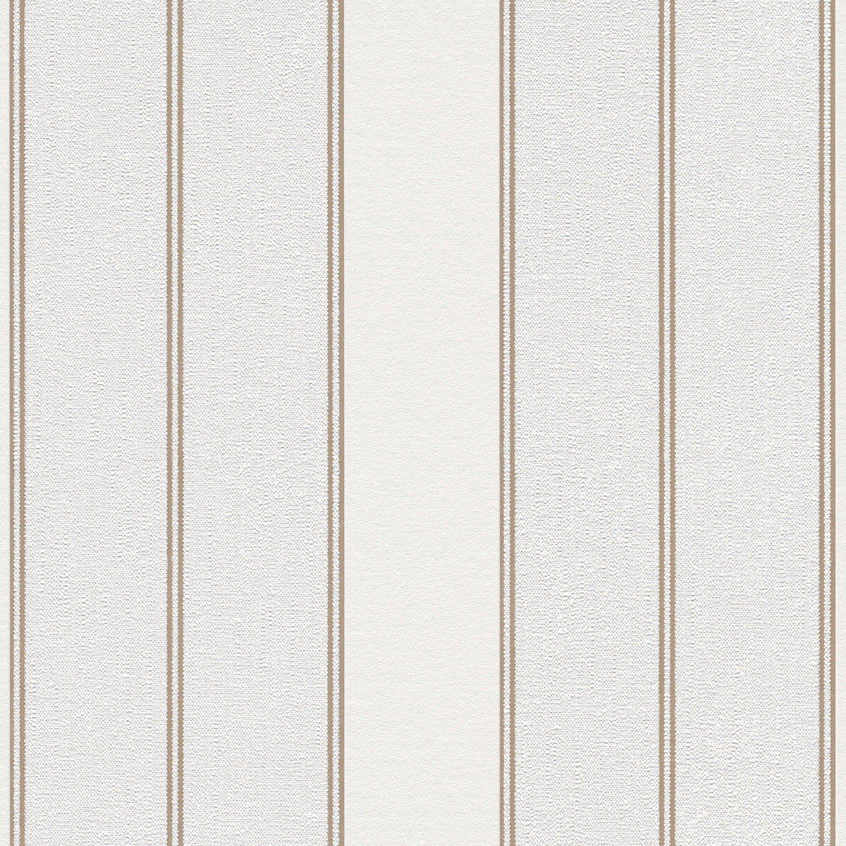 Sculpted Panel Stripe Beige Wallpaper