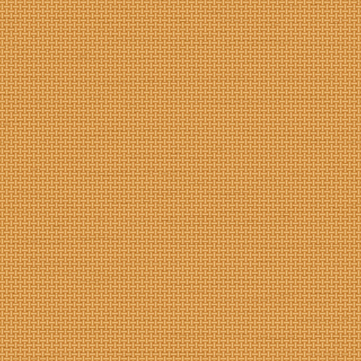 Cane Lattice Orange Wallpaper