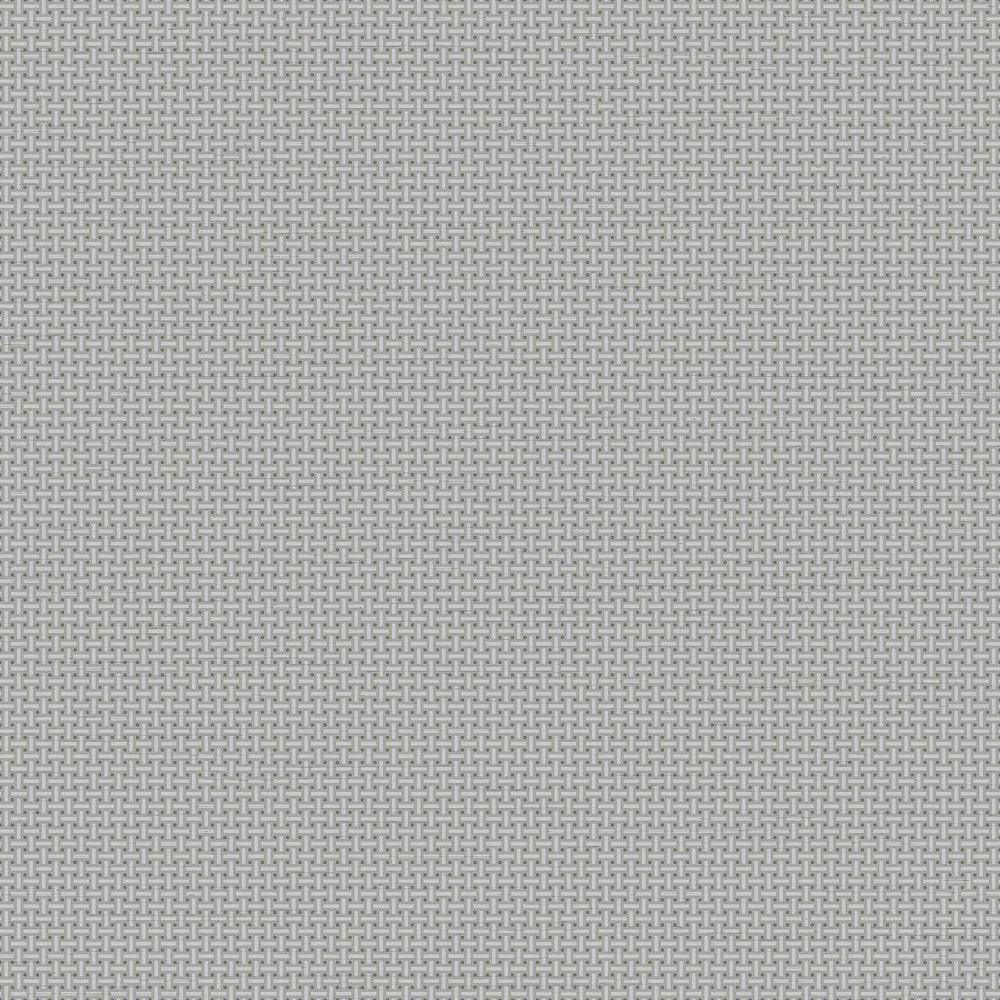 Cane Lattice Gray Wallpaper