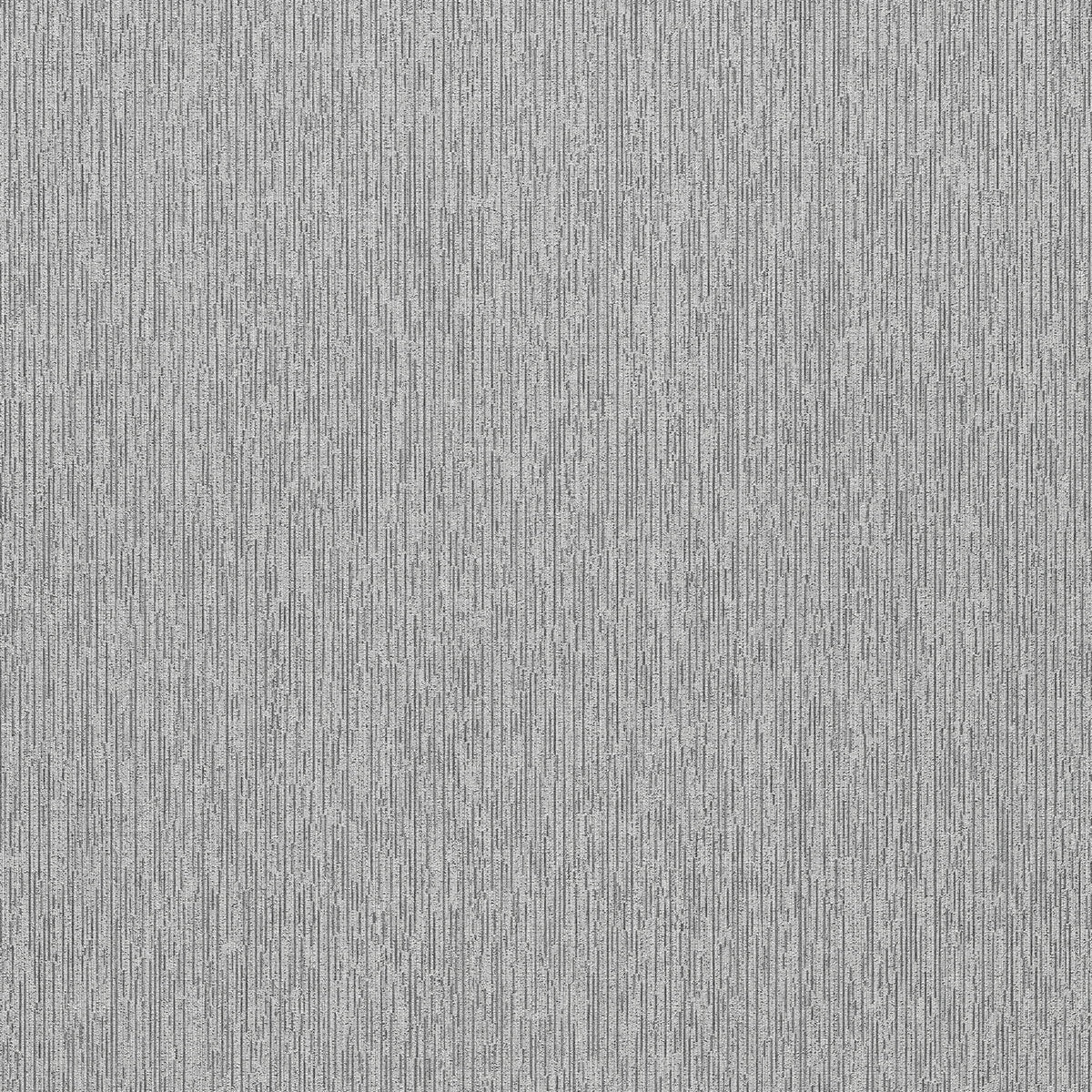 Soft Loom Stria Silver Wallpaper