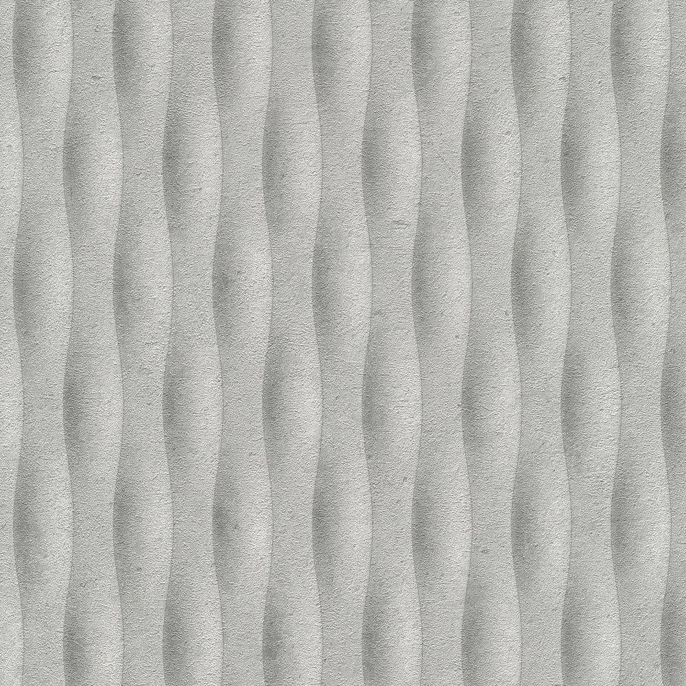 Concrete Illusion Gray Wallpaper