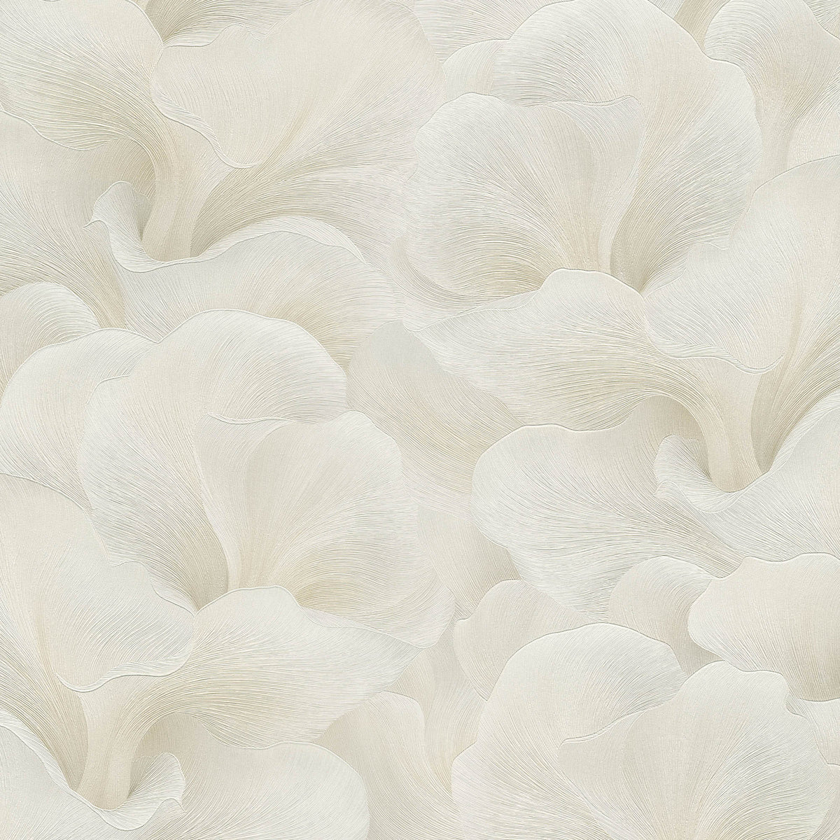 Floral Glow Beige Wallpaper
